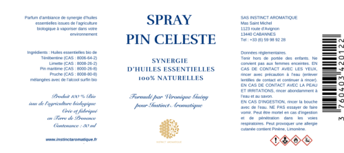 Spray Pin Céleste 30 ml - Spray stimulant