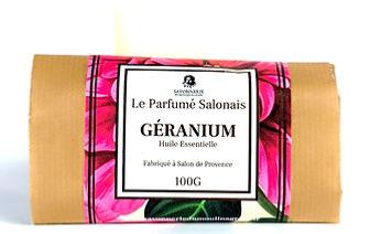 Le parfumé salonais Géranium