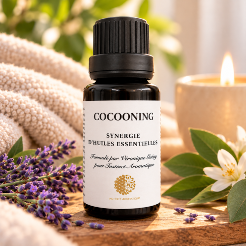 Synergie Cocooning - 8 huiles essentielles pour l'harmonie intérieure - 15 ml 