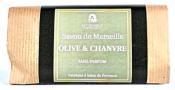 Savon huile d'olive et chanvre 200 gr
