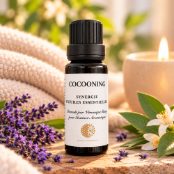 COCOONING - Synergie de 8 huiles essentielles bio pour l'harmonie intérieure - 15 ml 